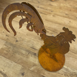 Edelrost Hahn "Poulet" auf...