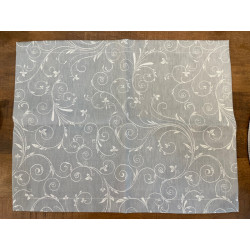 Halbleinen-Tischset Jaquard...