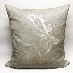 Edles Zierkissen Jacquard...