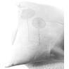 Edle Kissenhülle Jacquard Pusteblume 50x50cm | naturfarben