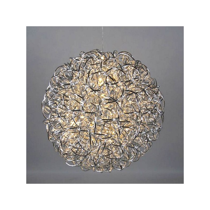 LED Leucht-Kugel ALU silber D50 | AM-Design
