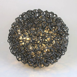 Design-LED-Leucht-Kugel ALU...