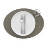 Tischset Platzset oval Leder