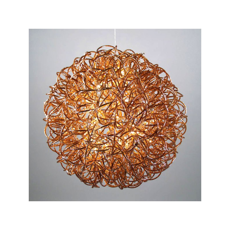 LED Leucht-Kugel ALU gold D50 | AM-Design