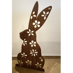 Edelrost Hase "Blümchen"...
