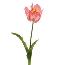 Tulpe Kronentulpe groß rose|Soft-touch|49cm