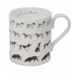 Tasse Haferl Hundeliebe Walkie Bone China | Sophie Allport