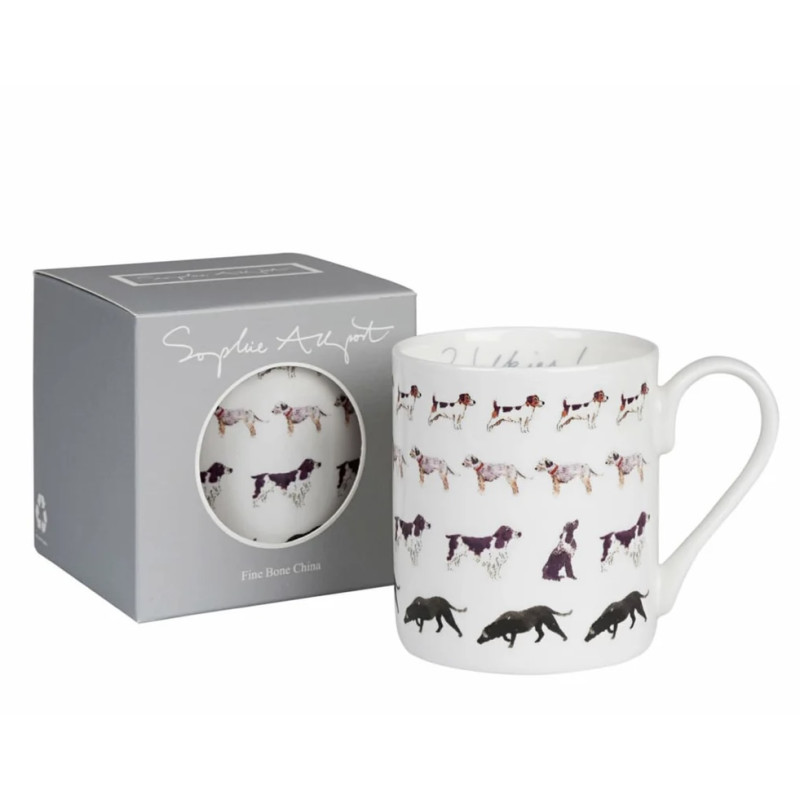 Tasse Haferl Hundeliebe Walkie Bone China | Sophie Allport