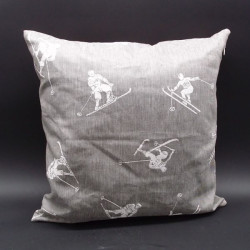 Edles Zierkissen Jacquard...