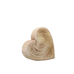 Herz Paulownia-Holz...