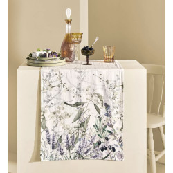 Tischläufer Parfum de lavande mauve |Garnier Thiebaut