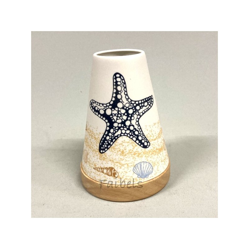 Glowing Candle Holder Vintage Style Puri | Maritim Strand Muschel