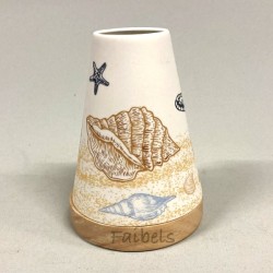 Glowing Candle Holder Vintage Style Puri | Maritim Strand Muschel