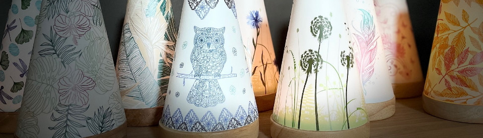 stimmungsvolle Teelichthalter mit wunderschönen Motiven